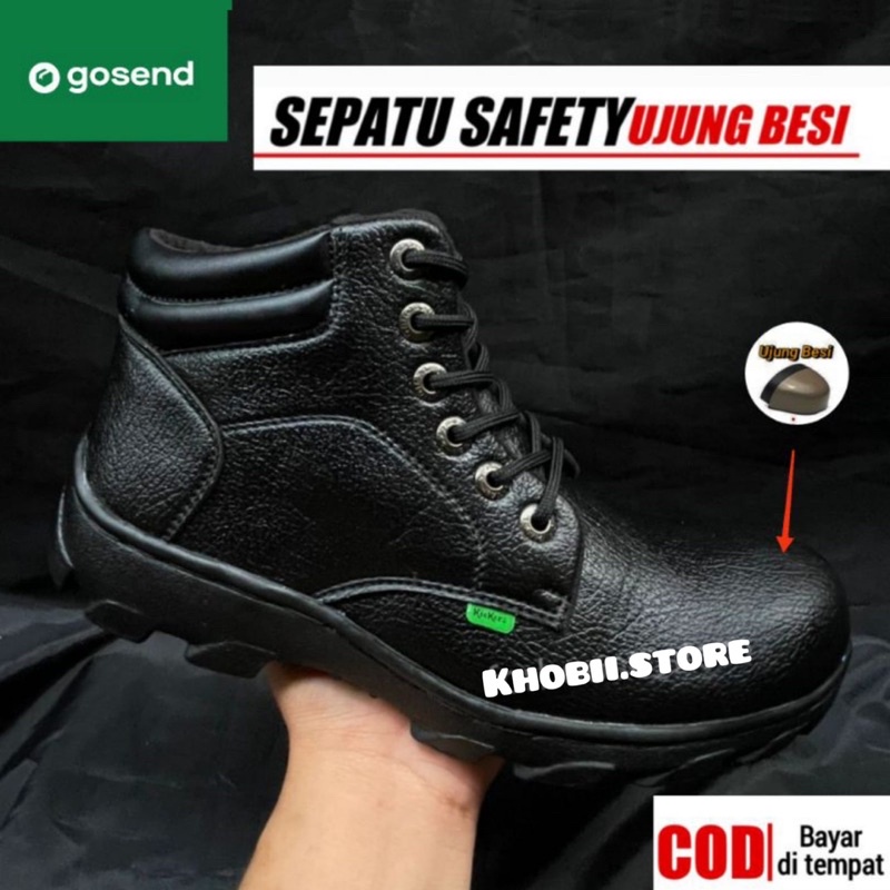 Sepatu Safety Boots Pria Sepatu Safety Kings Boots