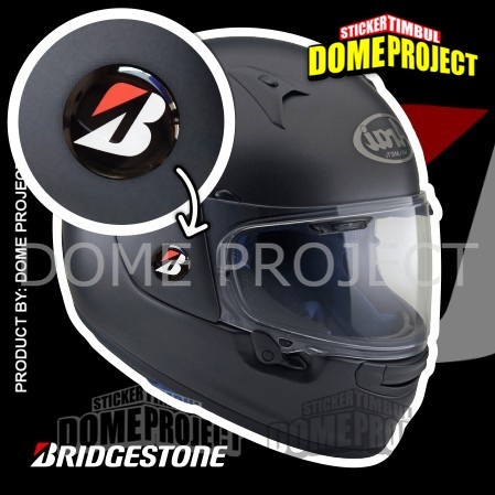 STIKER MOTOR BRIDGESTONE STIKER EMBLEM TIMBUL STIKER EMBLEM MOTOR OUTDOOR STIKER WATERPROOF