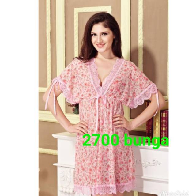 babydoll lingerie Jumbo lingerie bigsize 2700 motif/seserahan/baju tjdur