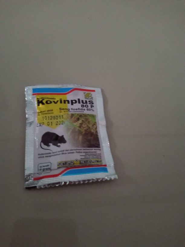 Racun Tikus Ampuh Kovin Plus 15 Gram