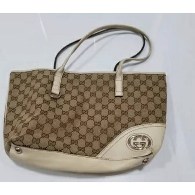 Gucci tote canvas bag