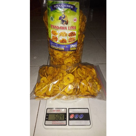 

Kripik pisang manis empuk
