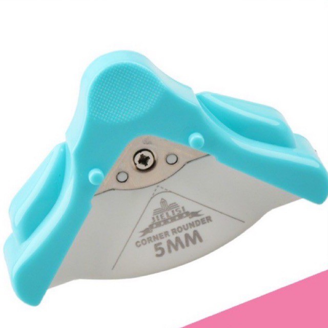 

Pemotong Kertas Round Pinggir 5mm Blue