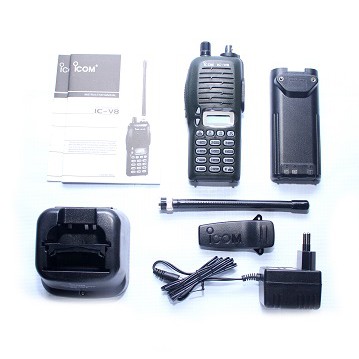 Original Ht ICOM V8 Baru / Handy Talky Icom V8 Single Band VHF / Radio Komunikasi Icom V8 Garansi 1 