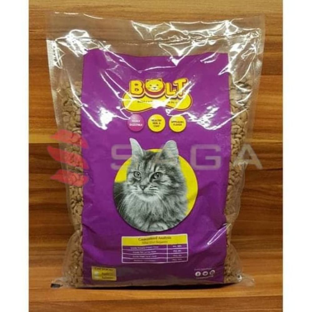 Makanan Kucing Bolt Ikan Tuna 20 Kg (1 Karung)