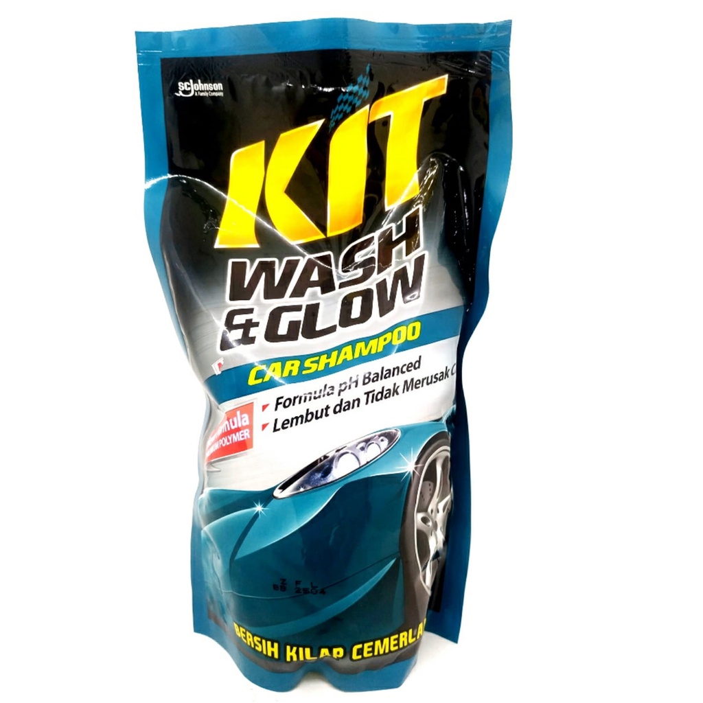 Jual Kit Wash & Glow 720 ML, Shampoo Cuci Mobil Kemasan Refill Shopee Indonesia