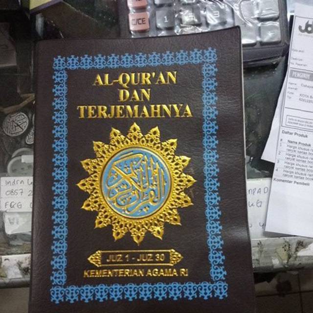 Jual Al Quran Terjemah Depag Kalf A Shopee Indonesia