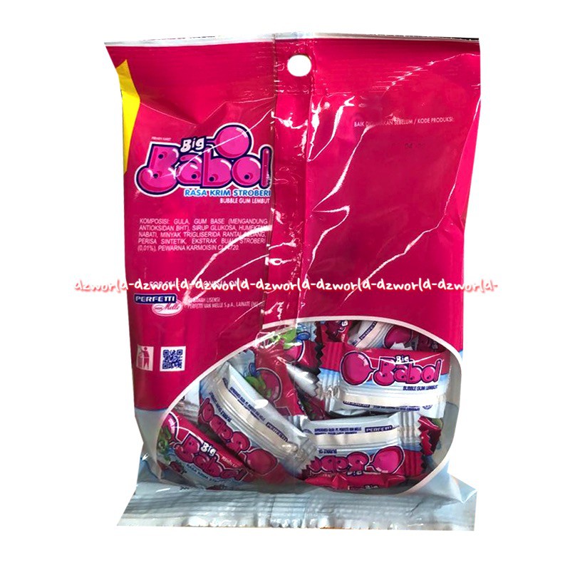 Big Babol Asteroid 108gr Bubble Gum Permen Karet Rasa Aneka Buah Bigbabol Babbol Bubel Gum