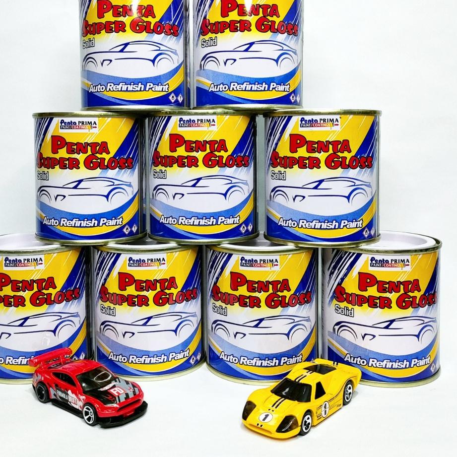 Cat Penta HITAM 200 gram - penta hitam - cat mobil hitam - cat penta super gloss hitam - cat motor h