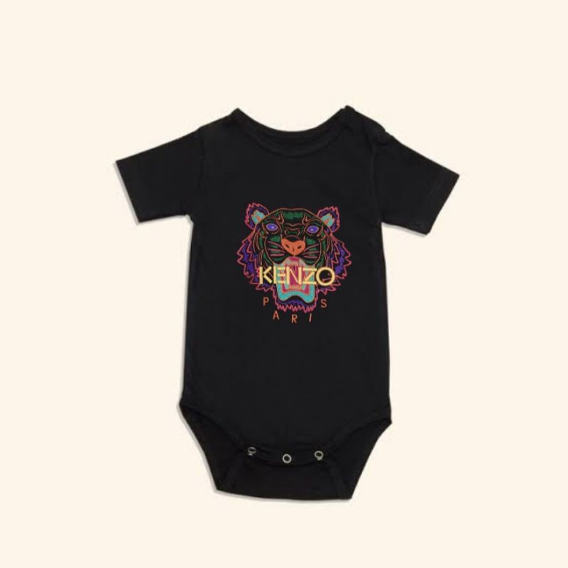 kaos baju bayi KENZO tshirt distro Kenzo tiger jumper baby kids kaus pendek usia 0 1 2 3 4 5 6 7 8 9