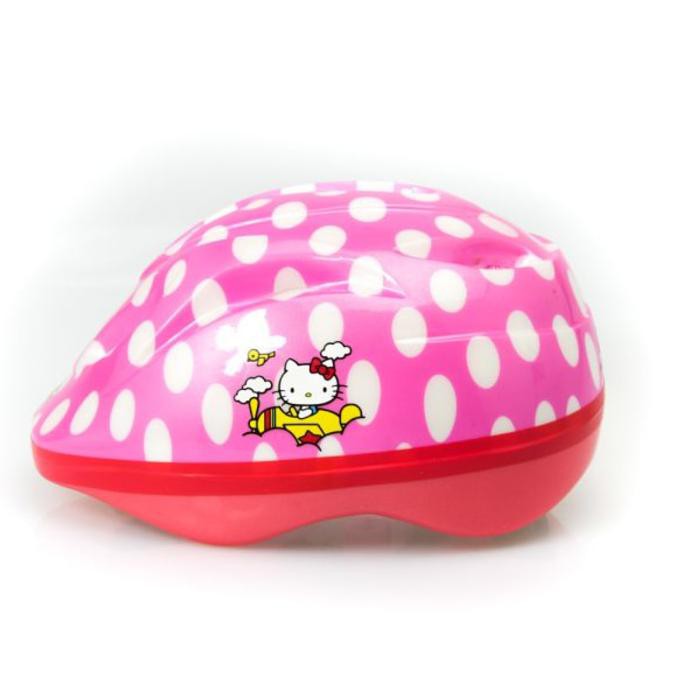 PROMO Helm sepeda anak - hello kitty MURAH