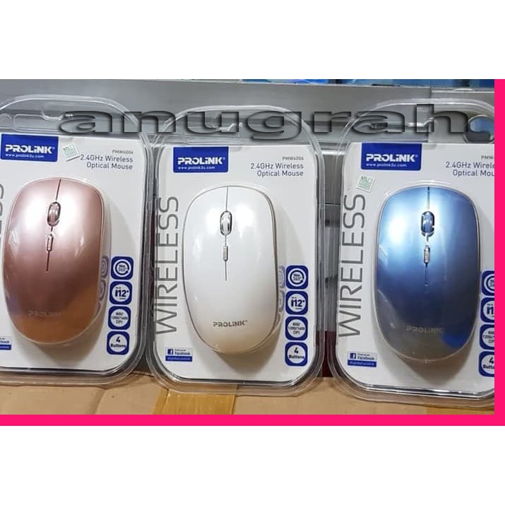 PMW6006  2.4GHz Wireless Optical Mouse prolink