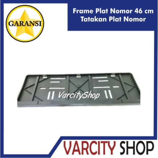 Tatakan Dudukan Plat Nomor Mobil Toyota Avanza Rush Ukuran 46Cm Murah + Gratis