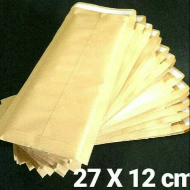 

Amplop coklat paddedenvelope super kabinet 12X27cm