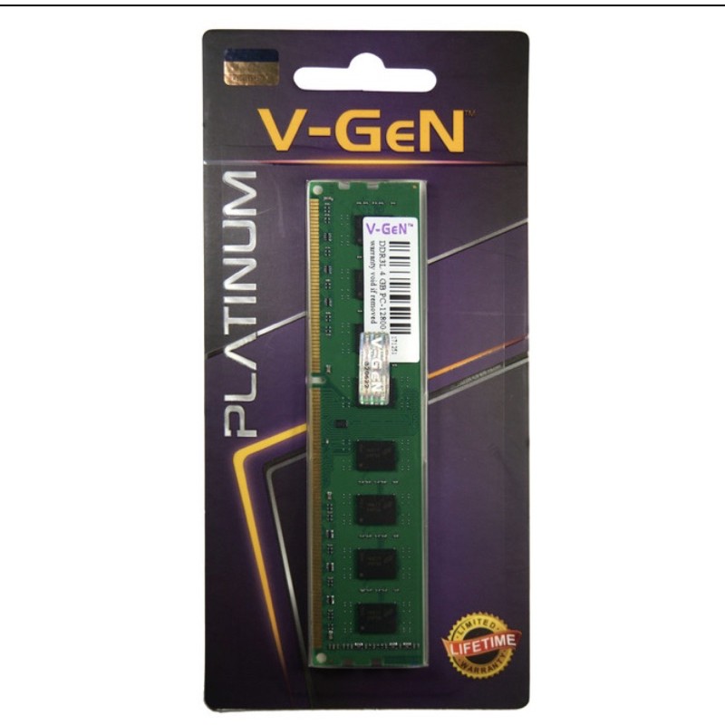 vgen memory ddr3 4gb pc1333 / 1600