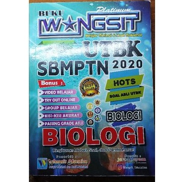 Preloved Wangsit Biologi UTBK 2020 [BUKU BEKAS SMA]