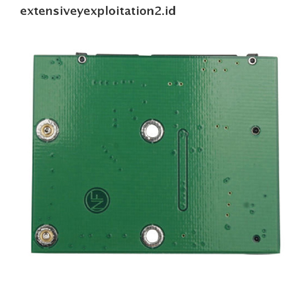 Id mSATA ssd Ke 2.5 '' SATA 6.0gps Papan Modul adapter Konverter Kartu mini pcie ssd