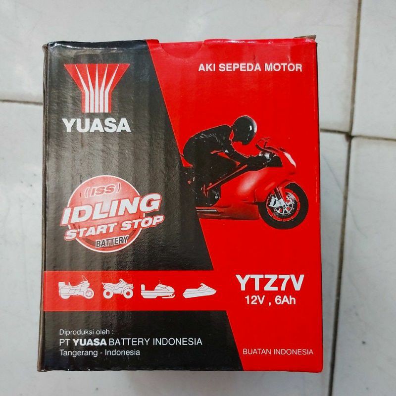 aki yuasa ytz7v aki kering yuasa ytz7v aki maintenance free ytz7 aki nmax aki n-max