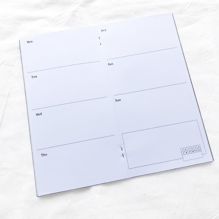 

[RESTOCK] Weekly Insert (Regular Size)