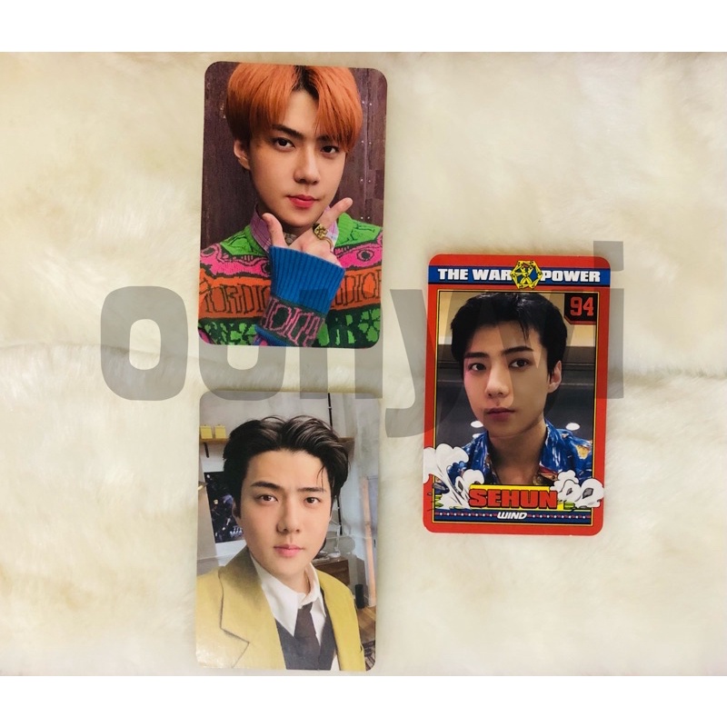 SEHUN OFFICIAL PHOTOCARD EXPANSION POWER WELLKIT