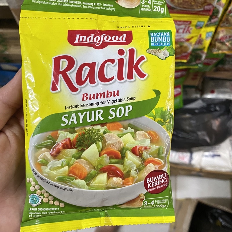 

Racik/ Racik Bumbu Sayur Sop
