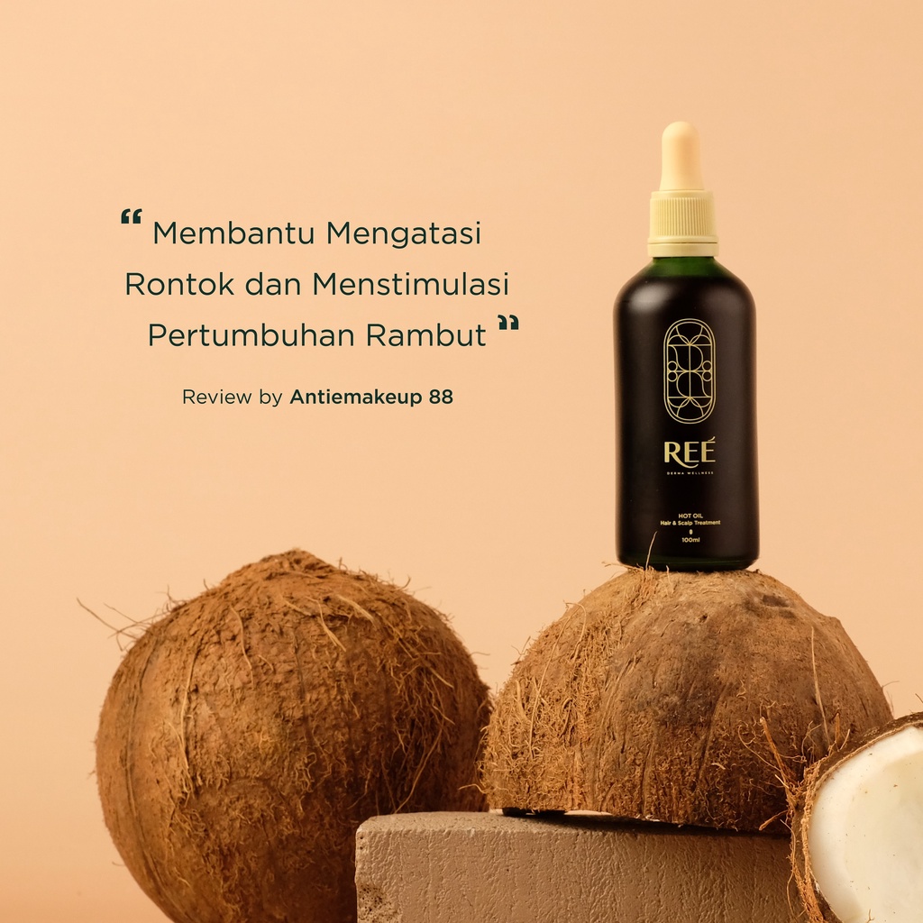 Ree Derma Wellness - Bundle Special Price - Hot Oil 100ml, Mild Shampoo, Conditioner-1