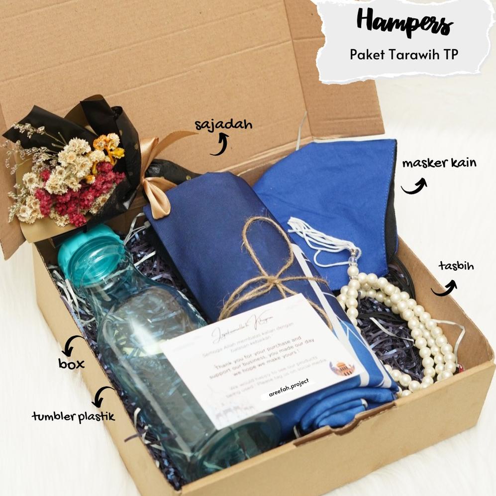 

Serba Murah Hampers Gift Box Alat Sholat + Tumbler Plastik .,..,.,,,,.,