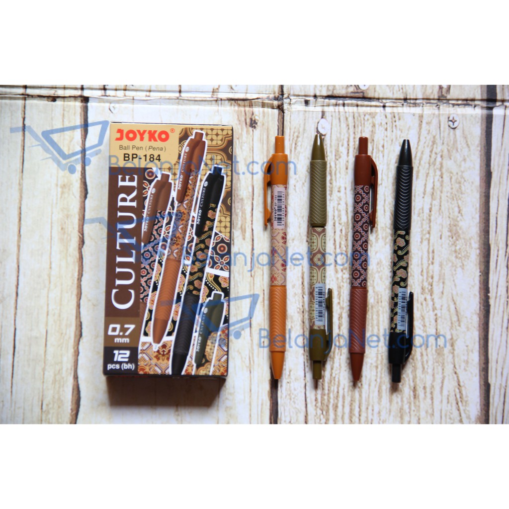 Pen Joyko Culture Batik 0.7mm BP-184 [1 LUSIN]