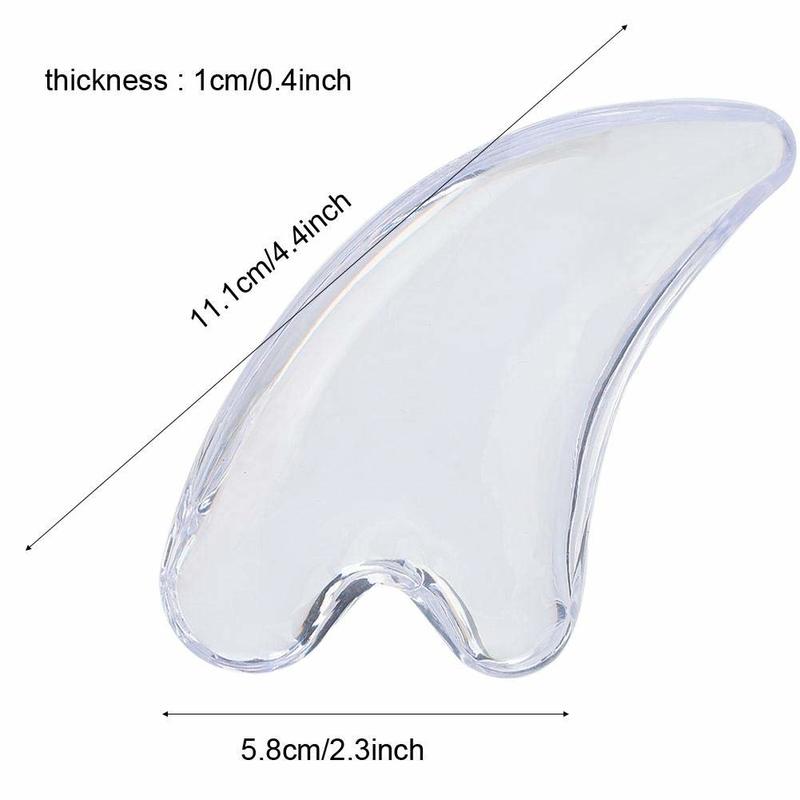 Ilove Alat Pijat Gua Sha Kristal Resin Alami Alat Kesehatan Pribadi Untuk Wajah / Tubuh