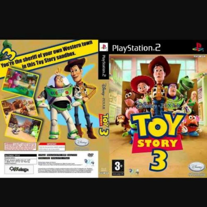 Kaset Ps2 TOY STORY 3