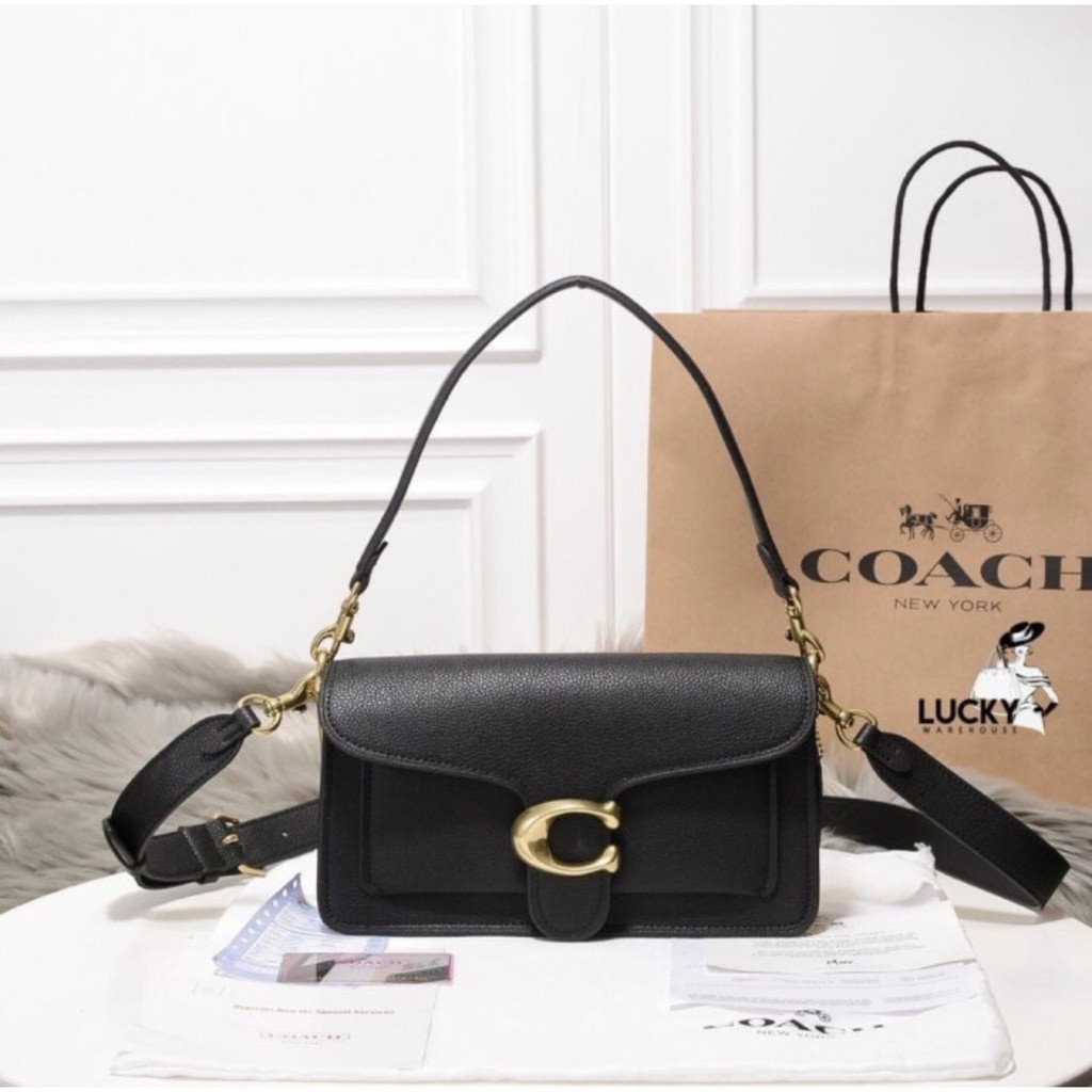 Coach Tabby Shoulder Bag 26 In Black - ORIGINAL 100%