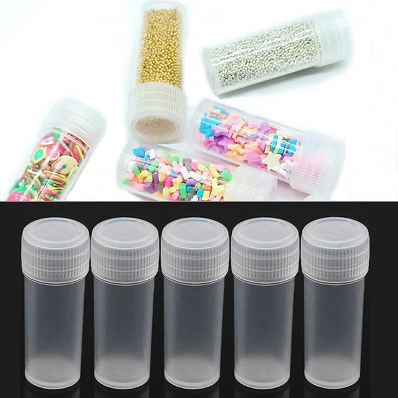 50pcs Botol Sampel 5ml Wadah Toples Sampel Toples Botol Mini Kecil Sampel Sample Bottle