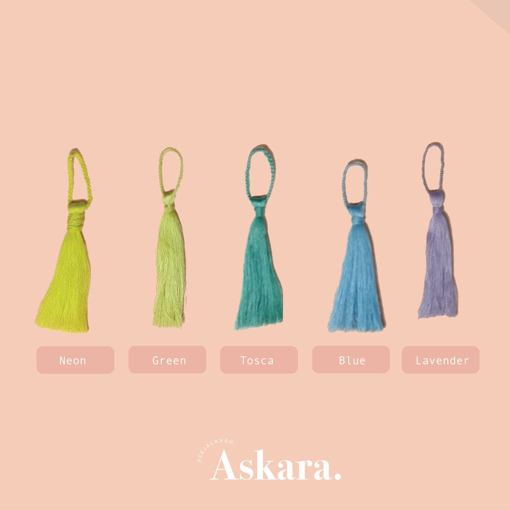 ASKARA (Tassel Aksesoris Accessories Gantungan Hiasan Tas) – Tassel Collection
