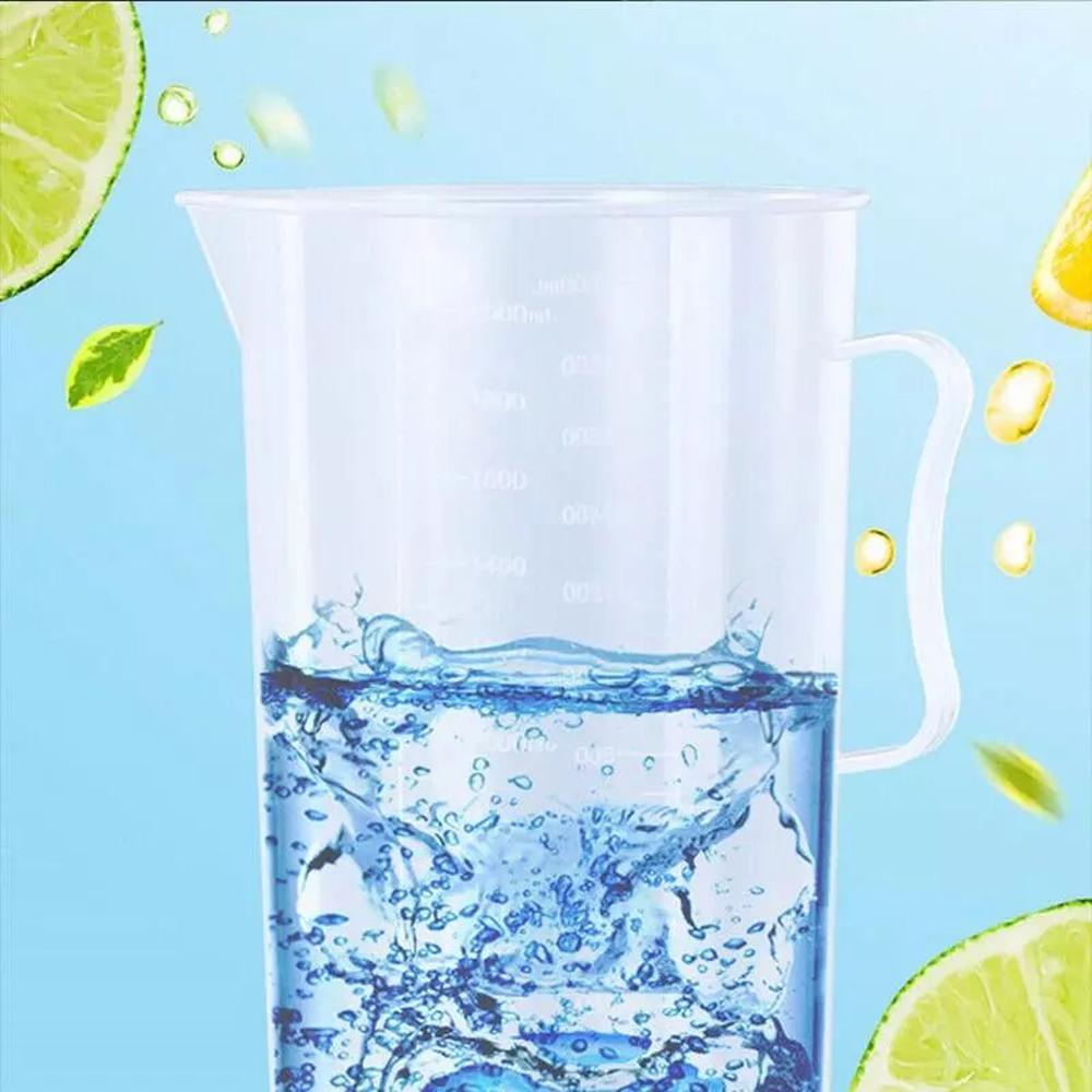 Lanfy Gelas Ukur Alat Dapur Perlengkapan Sekolah250 /500 /1000/ml Transparan Reusable Tahan Lama Measuring Cylinder