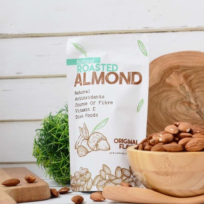 

Harap Baca Deskripsi Sebelum Order Natural Roasted Almond (Panggang) 100 Gr