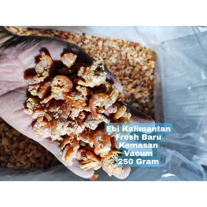 

Ebi Kering Kalimantan Super | Hebi Kering Kualitas Super 250 Gram
