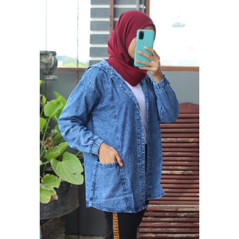 JACKET HODYE JEANS SUPER