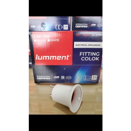 LUMMENT FITTING COLOK LAMPU LED FC6704