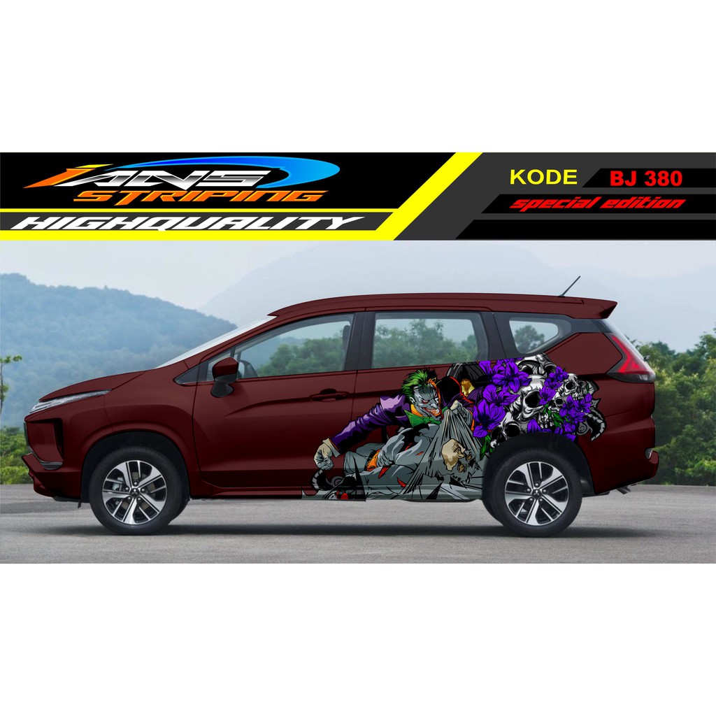 DECAL STICKER MOBIL XPANDER / DECAL STICKER MOBIL / STIKER VARIASI MOBIL AVANZA, XENIA, XTRAIL