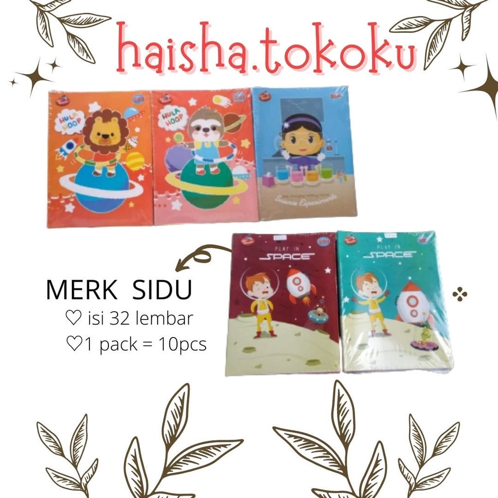

HAISHA.TOKOKU || Buku Tulis SIDU Sinar Dunia isi 32 Lembar