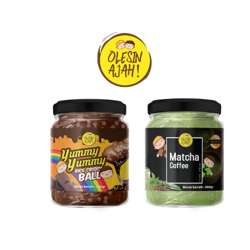 

Promo OlesinAjah Selai Yummy Yummy 200Gr + Matcha Coffee 200Gr