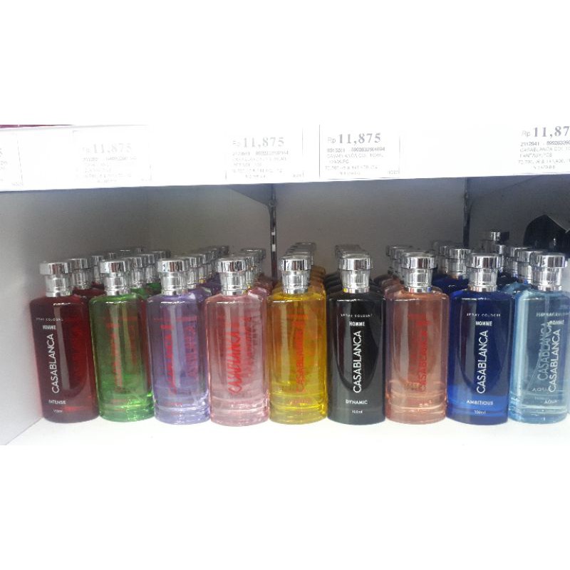 Casablanca Spray Cologne 100ml Botol Kaca