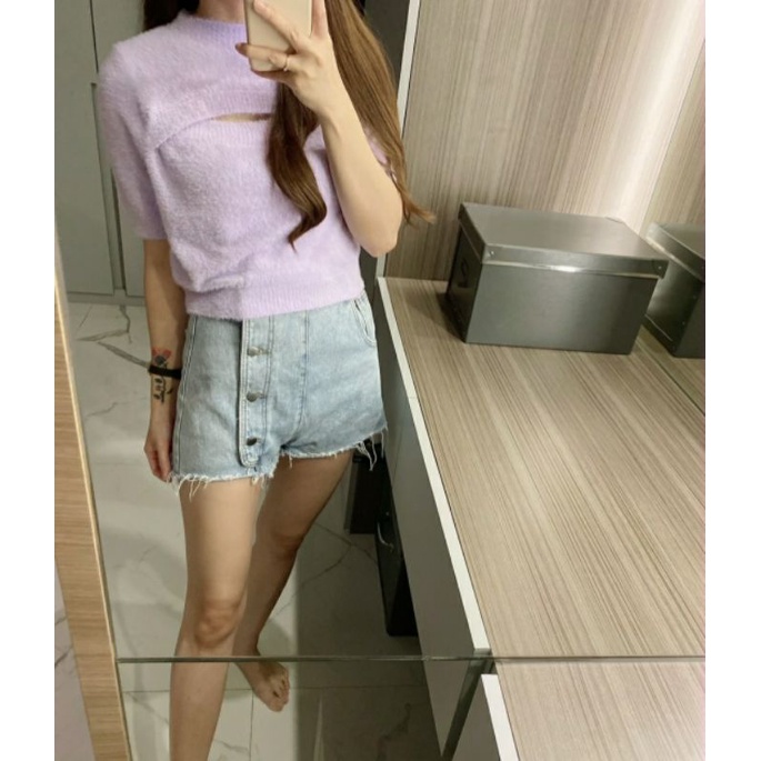 Kode A368 ndud 2218 ndudshop (marie knit top)