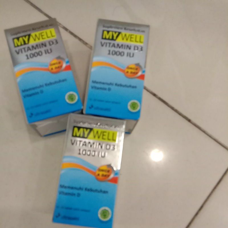 my well vitamin d 3 1000 iu