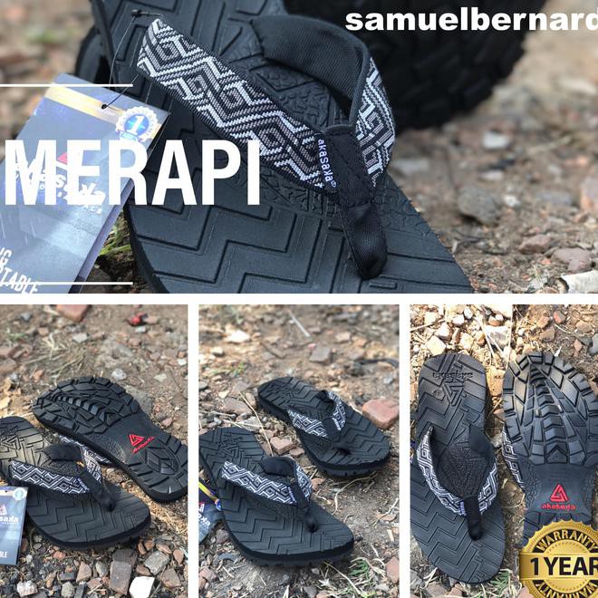 SENDAL SANDAL GUNUNG AKASAKA - MERAPI - GARANSI 1 TAHUN