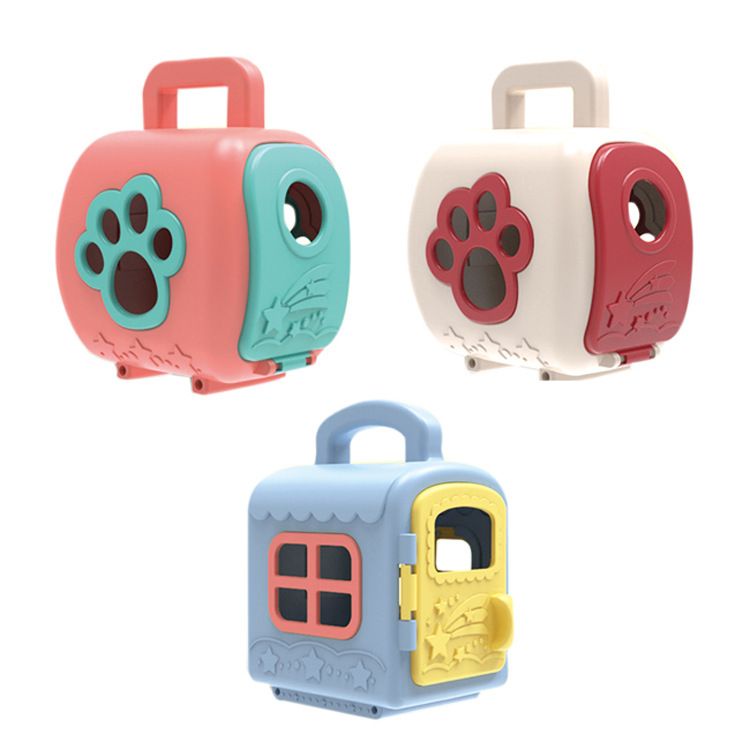 Mainan Anak TAS CARGO CUTE PET In The House Mini Mainan Pet Cargo Anak