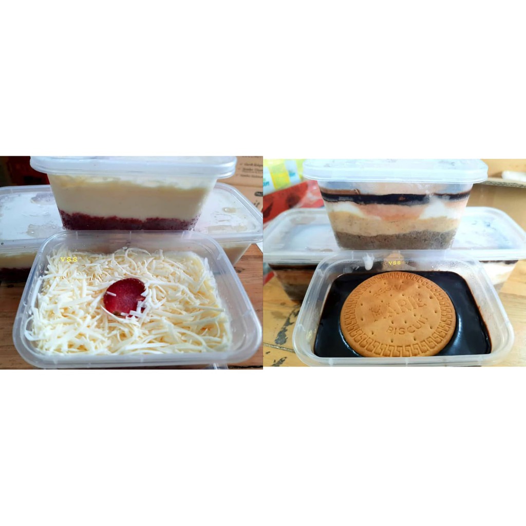 DESSERT PUDDING BROWNIES BOLU LUMER MARIE REGAL REDVELVET RED VELVET 300 ML 300ML