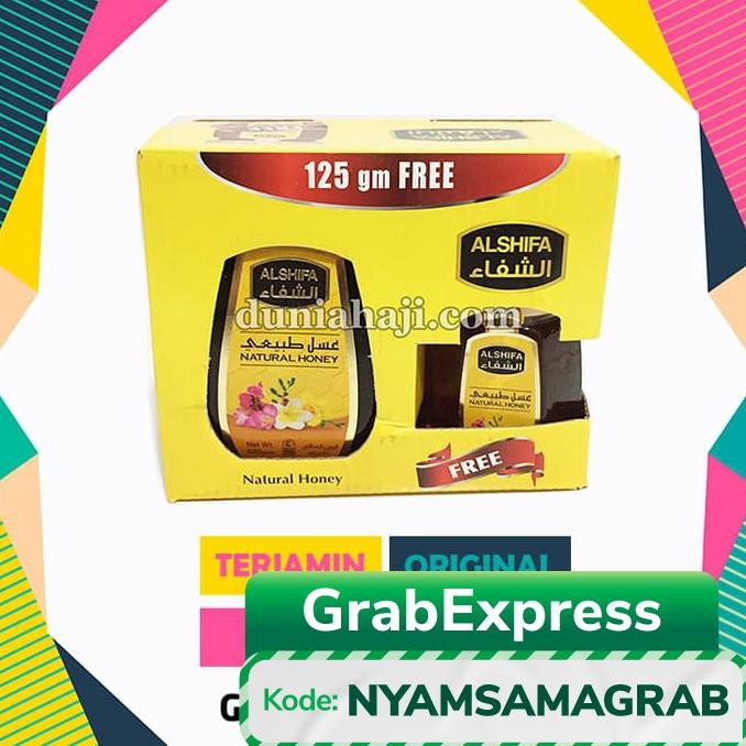 

9H476R- Madu Al Shifa 500Gr Bonus 125Gr Dyu5Ge4-