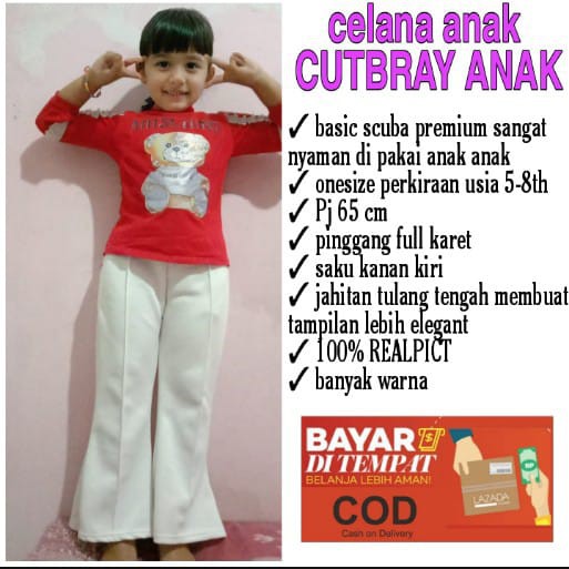 CUTBRAY ANAK IMPORT CUTBRAY ANAK SIZE (M) USIA 5-6-7 TAHUN CUTBRAY ANAK BASIC SCUBA PREMIUM