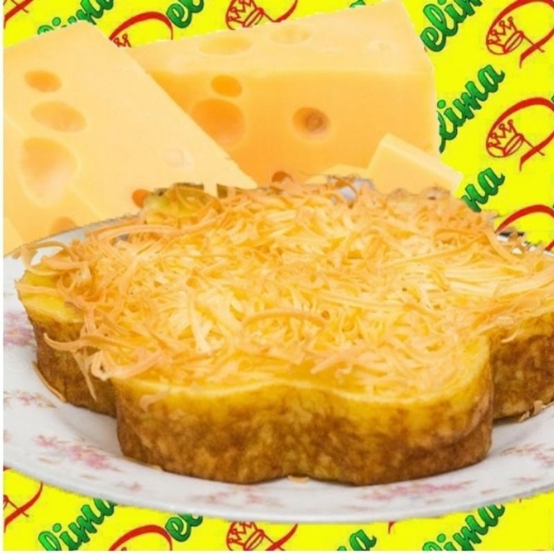 

Bingke Keju / Bingka Kalimantan / Kue Keju